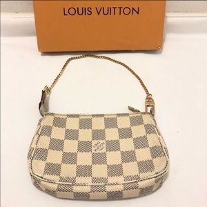 Louis Vuitton mini pouchette Damien azur